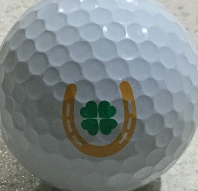 Shamrock inside Horseshoe